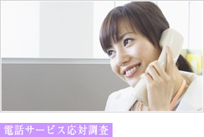 電話サービス応対調査