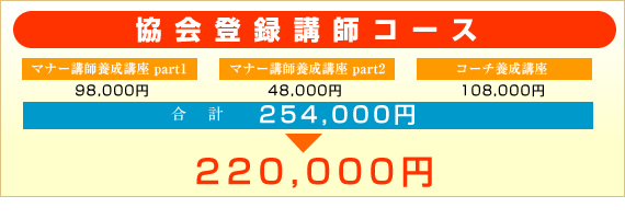 協会登録講師コース