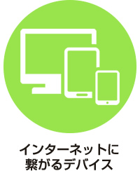 インターネットに繋がるデバイス